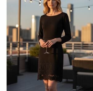 bailey 44 black lace dress | Dresses | Bailey 44 Sleeveless Meshaccent Mini Cotton/Nylon Sizes:8 Lace bodycon dress MB_0626 18 On trend Backless